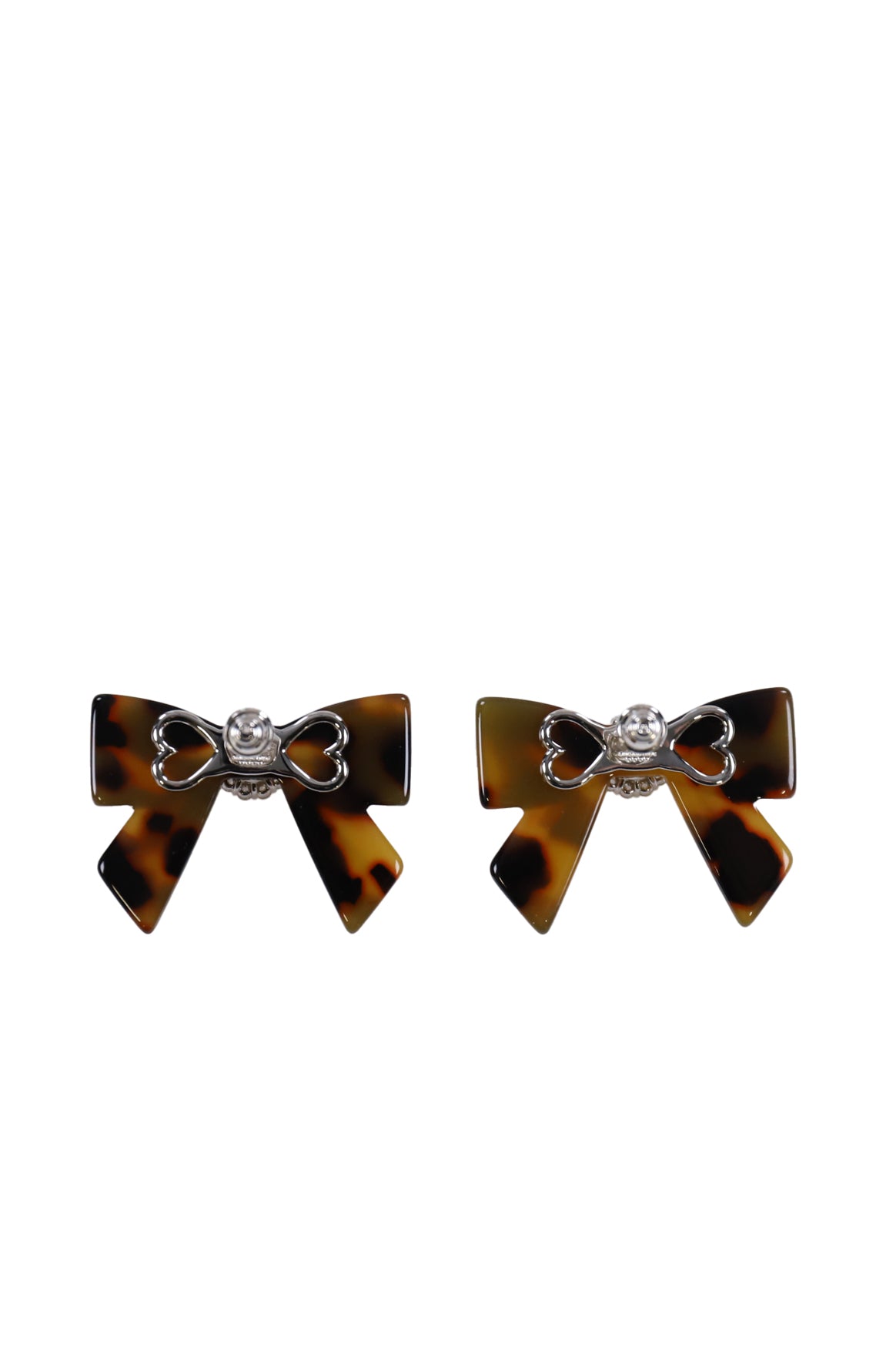 ACETATE BOWKNOT EARRING / BRW