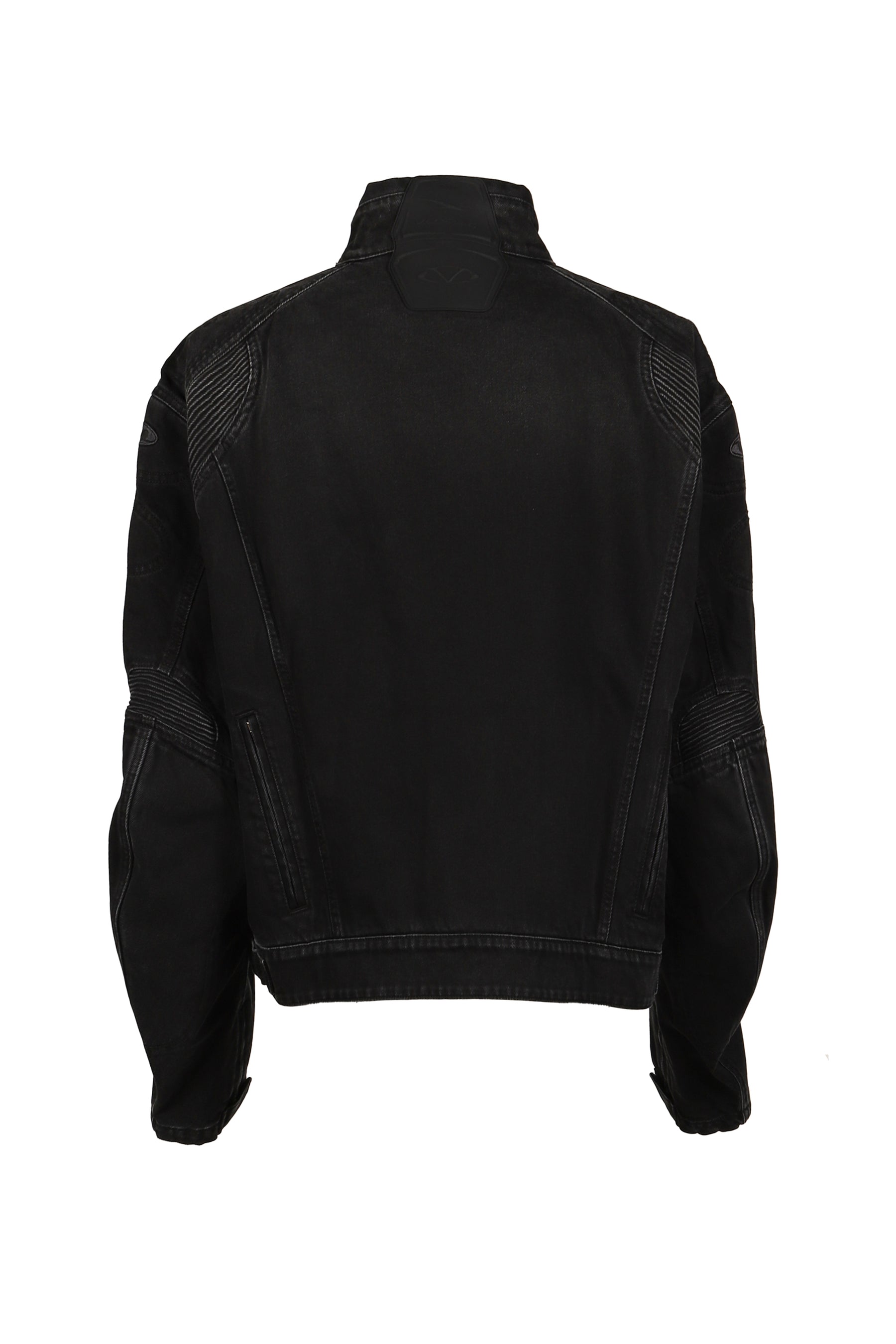 RACING DENIM JACKET / VTG BLK