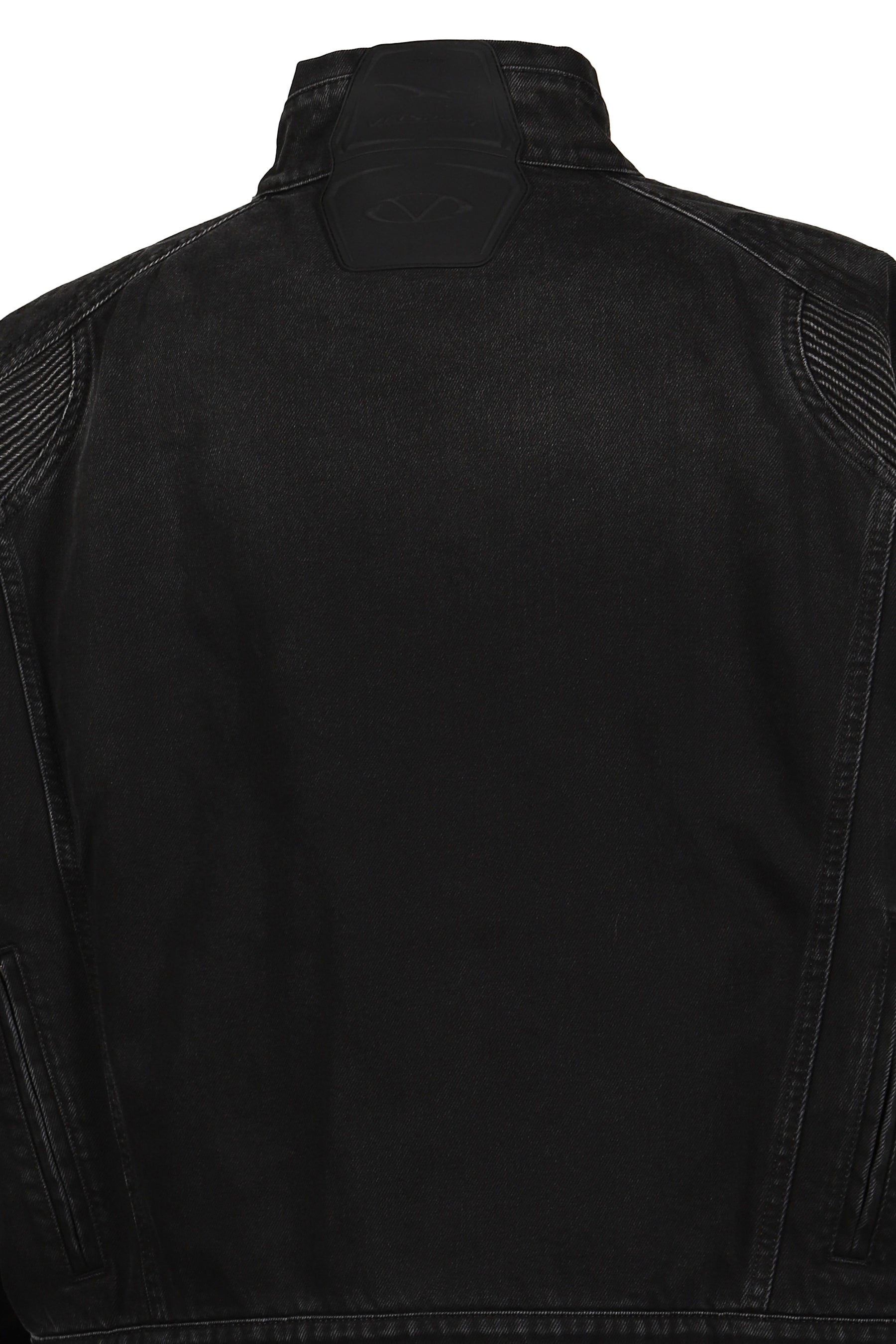 RACING DENIM JACKET / VTG BLK