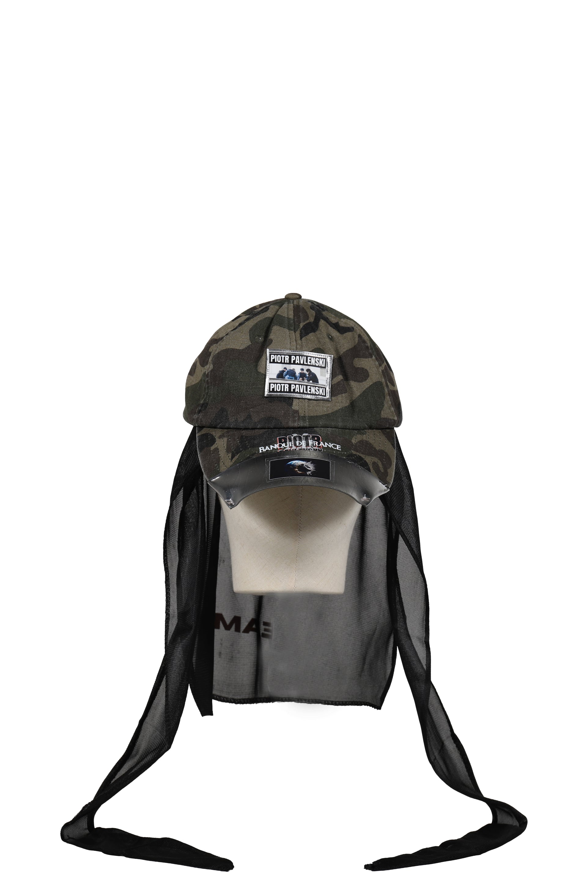 METALIC TESTO - CAP + DURAG / CAMO