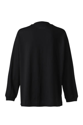 JERSEY LONG SLEEVE TEE / BLK