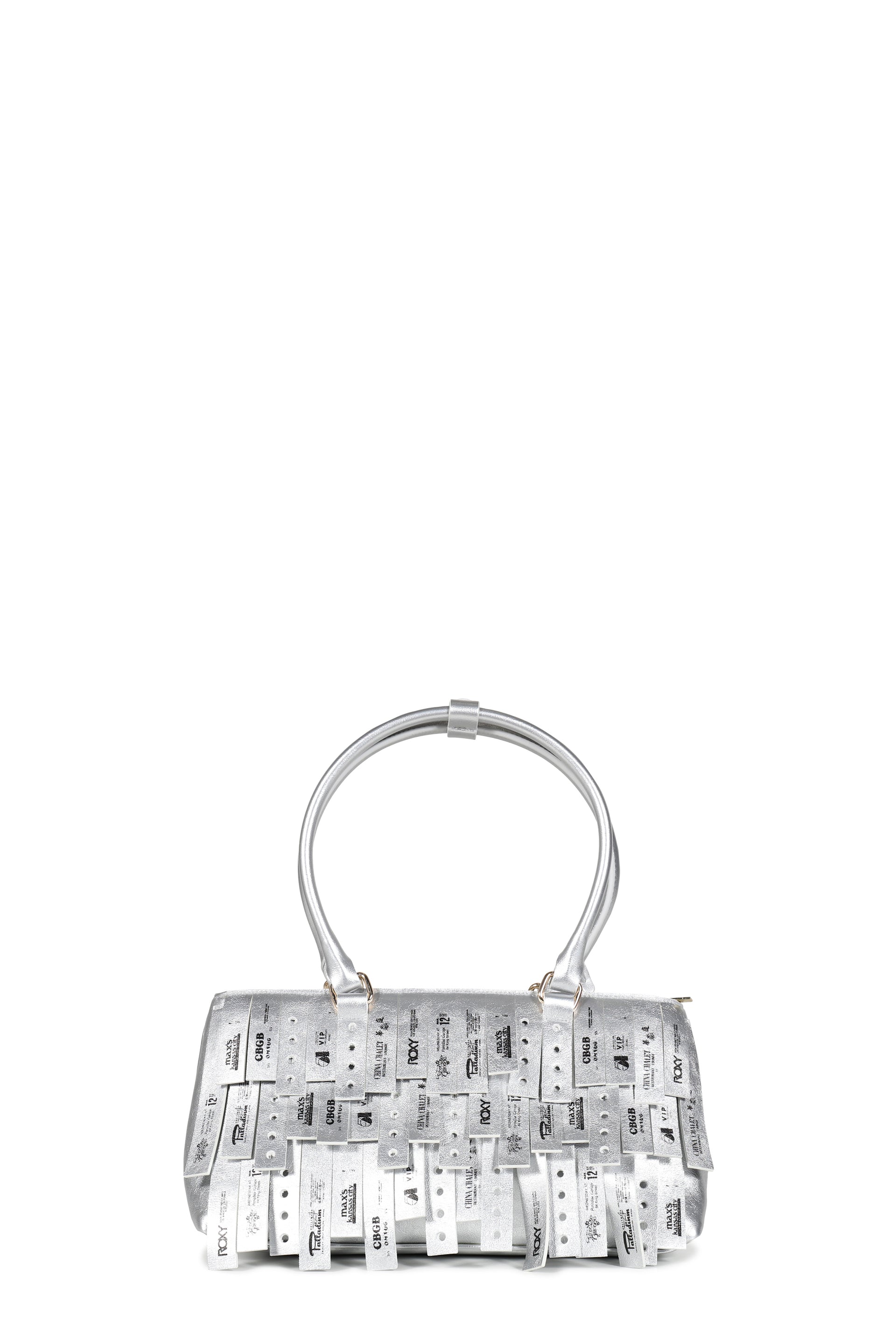 SILVER WRISTBAND BAG / SIL