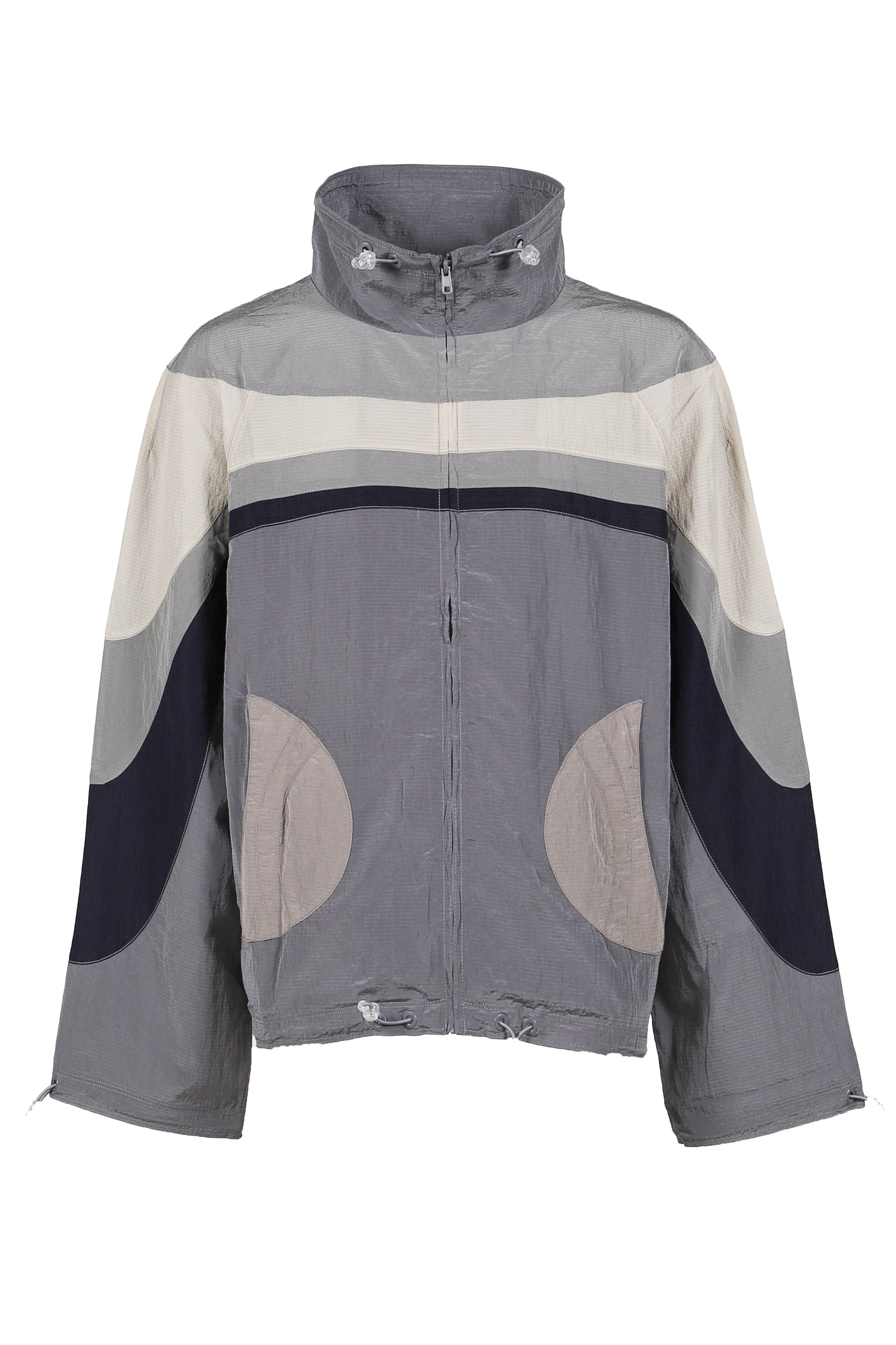 NYLON RAVE JACKET WOVEN / GRY