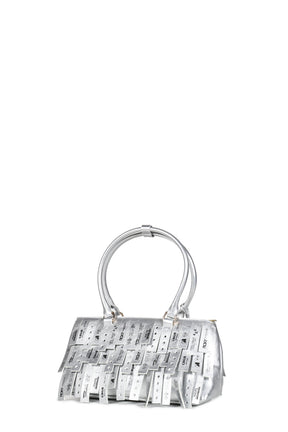 SILVER WRISTBAND BAG / SIL