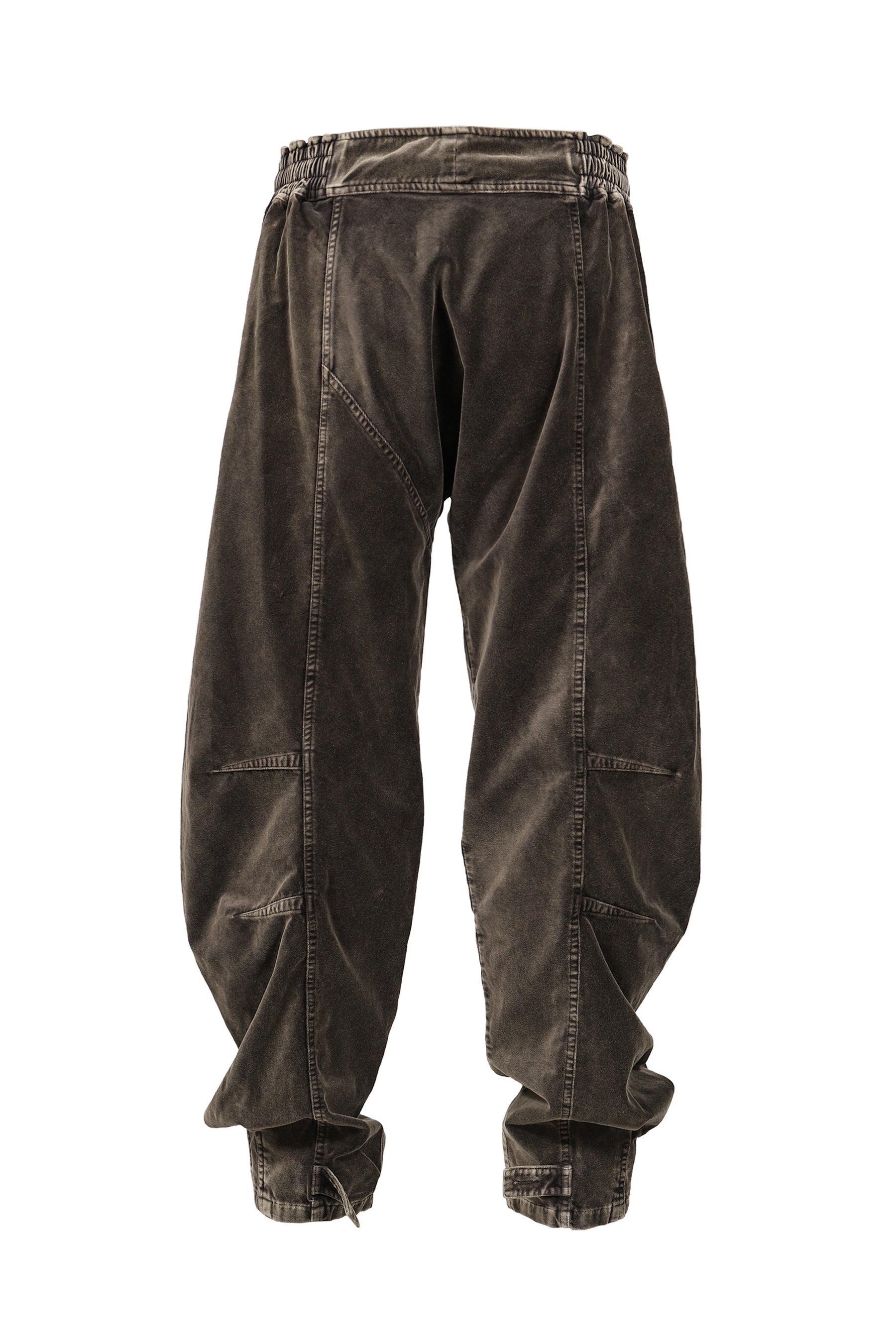 VAJI VELVET WRAP PANTS / CHA