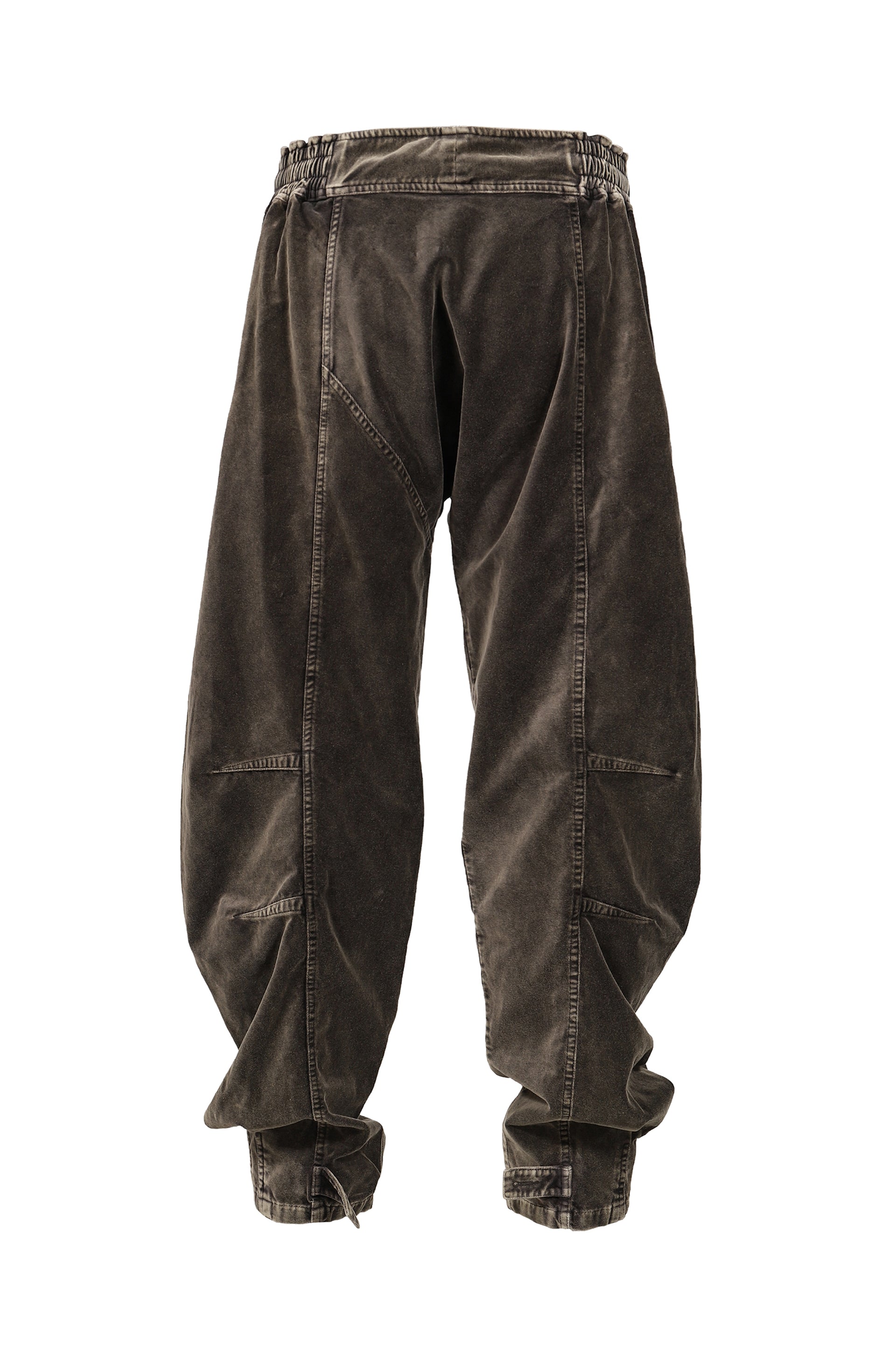 VAJI VELVET WRAP PANTS / CHA