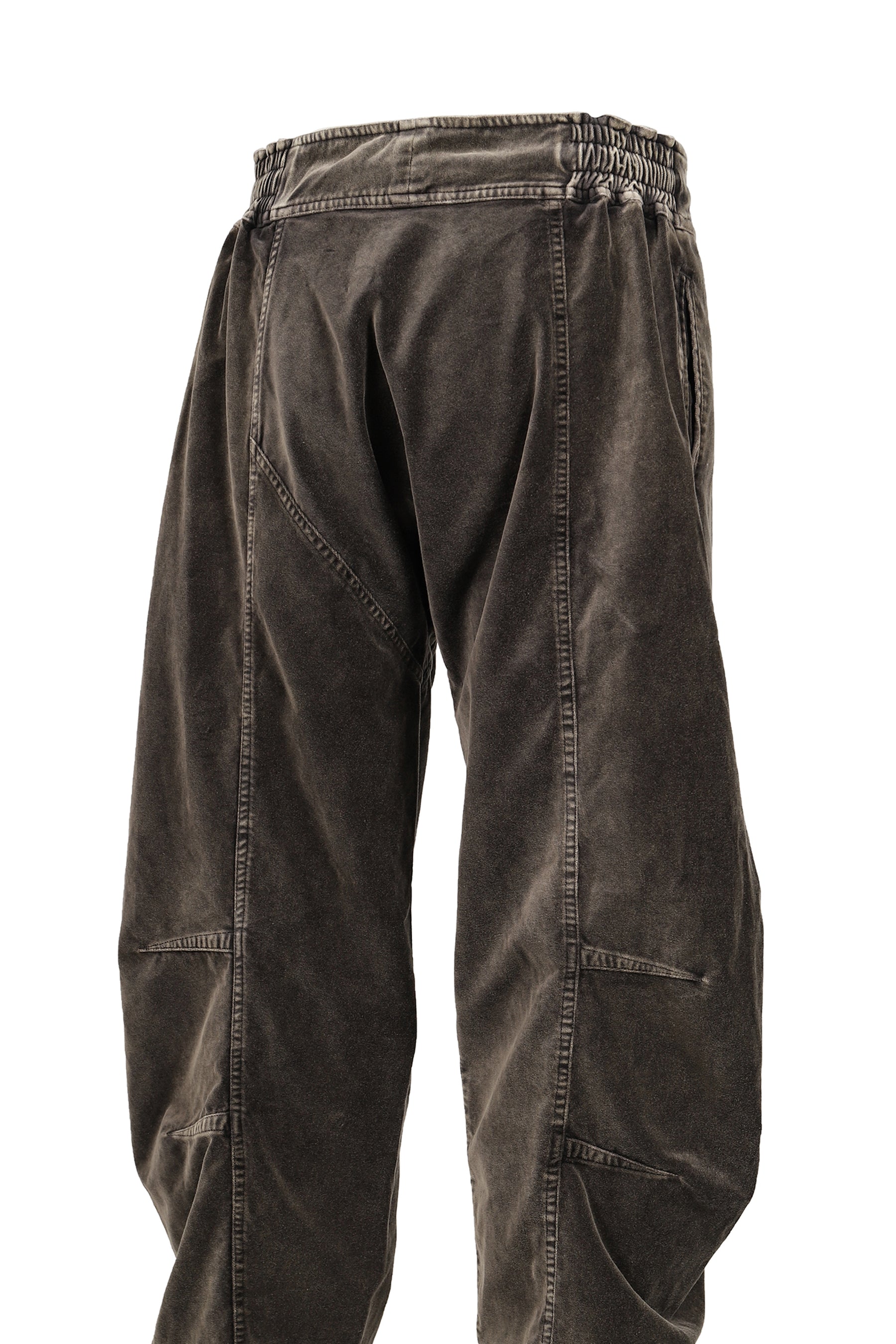 VAJI VELVET WRAP PANTS / CHA
