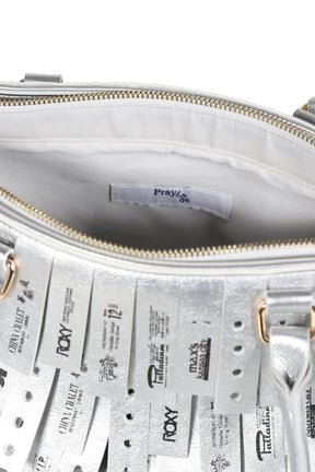 SILVER WRISTBAND BAG / SIL