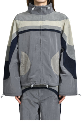 NYLON RAVE JACKET WOVEN / GRY