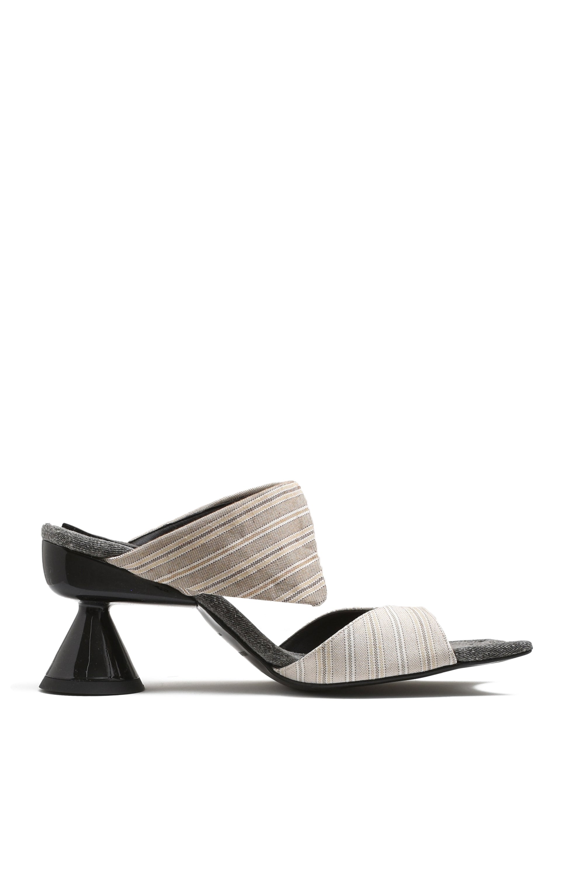 DIABLO SHIRT SANDALS / STRIPY BEI