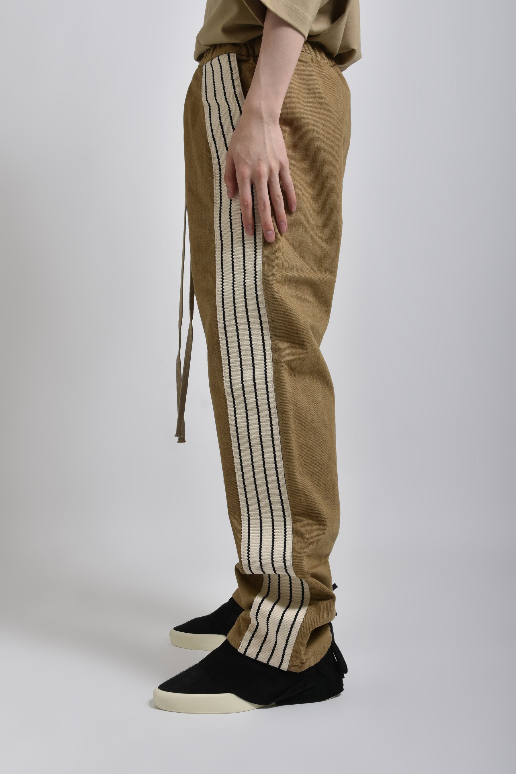 DENIM STRIPE FORUM PANT / DEER