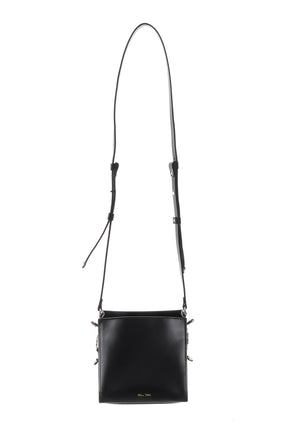 SQUARE SHOULDER BAG / BLK