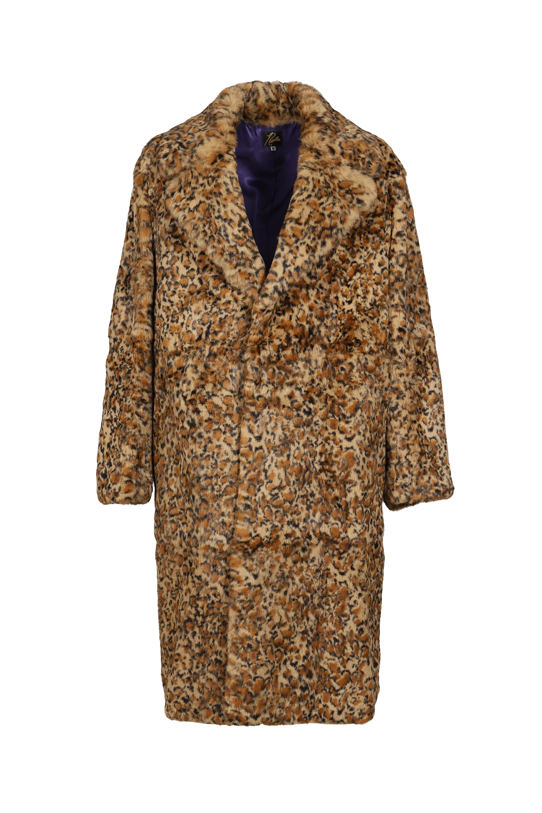 RABBIT FUR COAT - ANIMAL PRINTED / LEOPARD