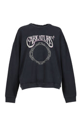 CARICATURIST CREWNECK / BLK