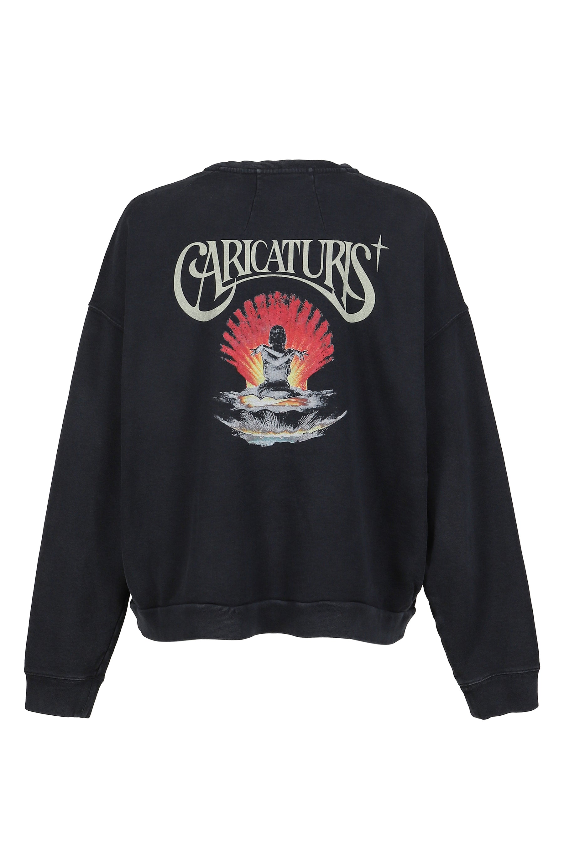 CARICATURIST CREWNECK / BLK
