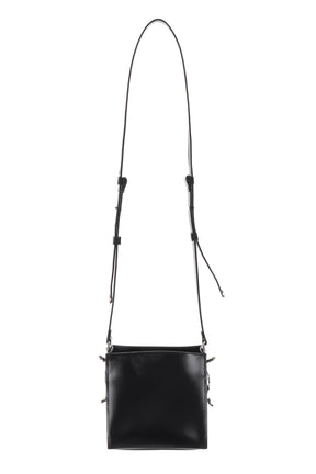 SQUARE SHOULDER BAG / BLK