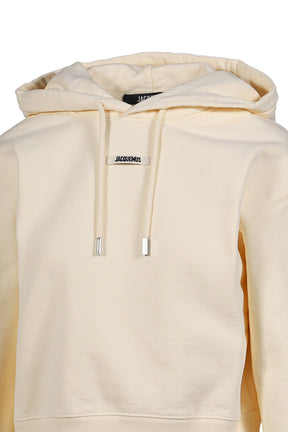 LE HOODIE GROS GRAIN / LIGHT BEI