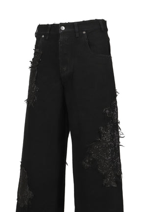 ×TKL DENIM PANT / BLK