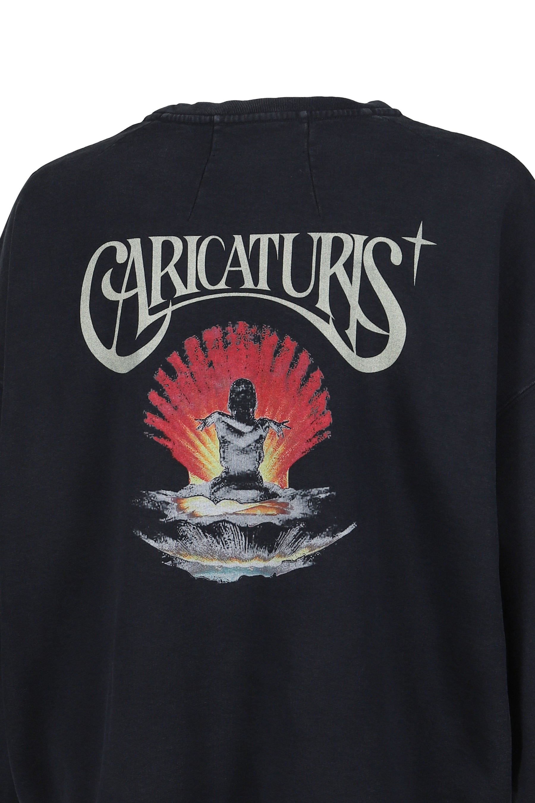 CARICATURIST CREWNECK / BLK