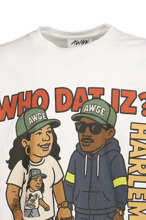AIRBRUSH TEE / WHT