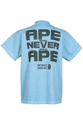 EU APE S/S TEE / BLU
