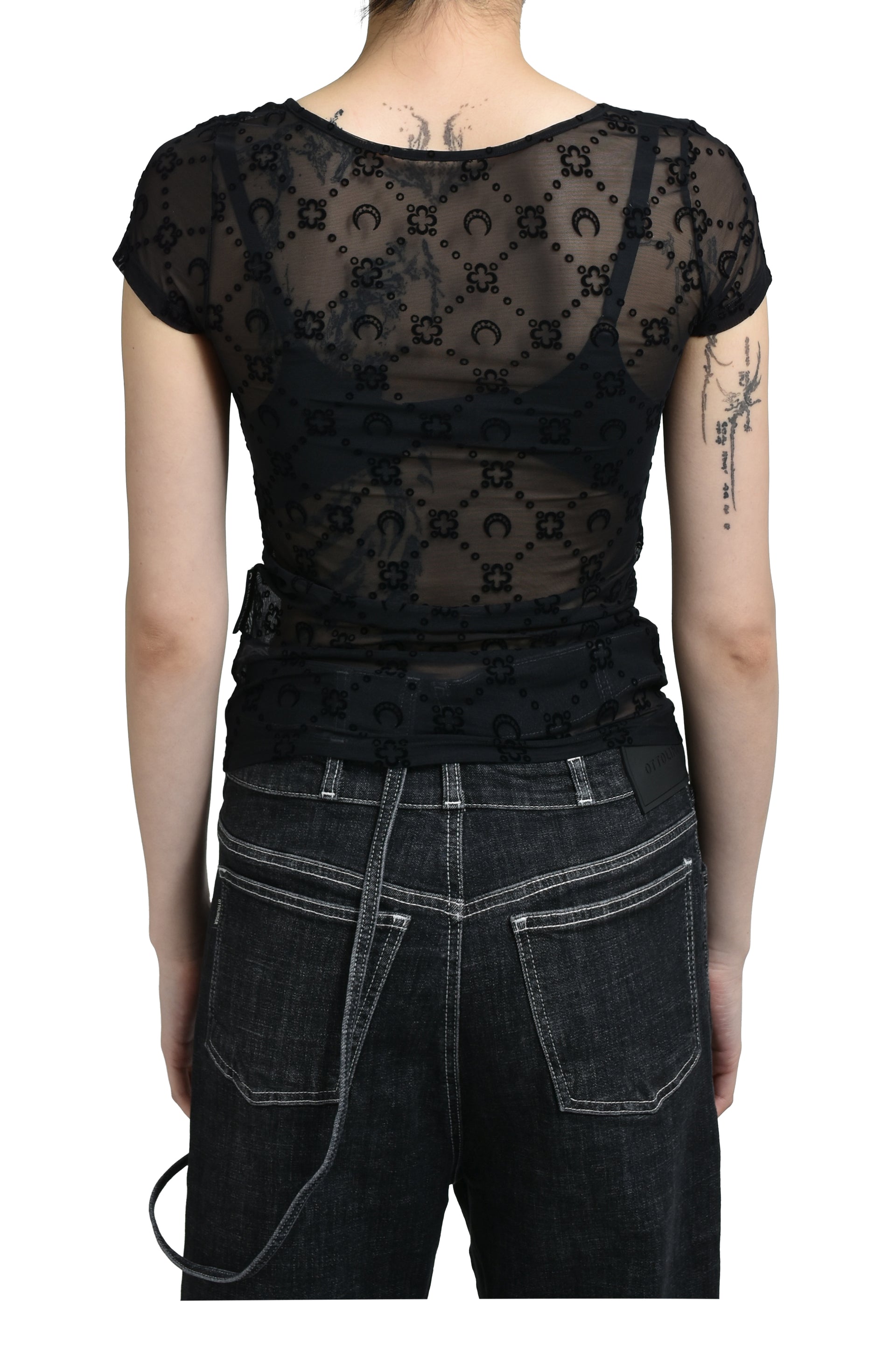 MARINE SERRE NUBIAN POPUP Tシャツ Sサイズ MARINE SERRE NUBIAN POPUP Tシャツ Sサイズ marine-serre-popup