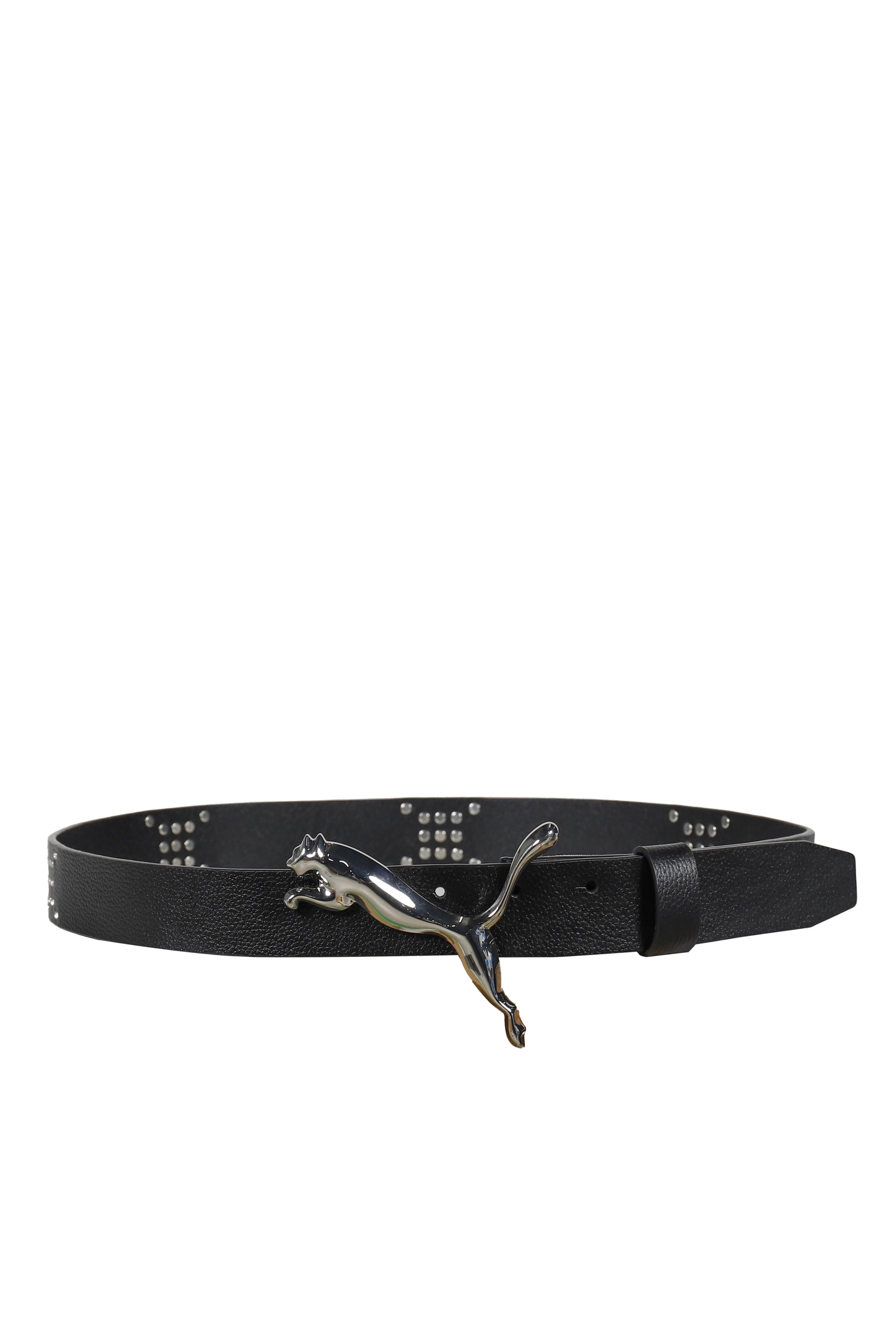 LEATHER BELT / PUMA BLK