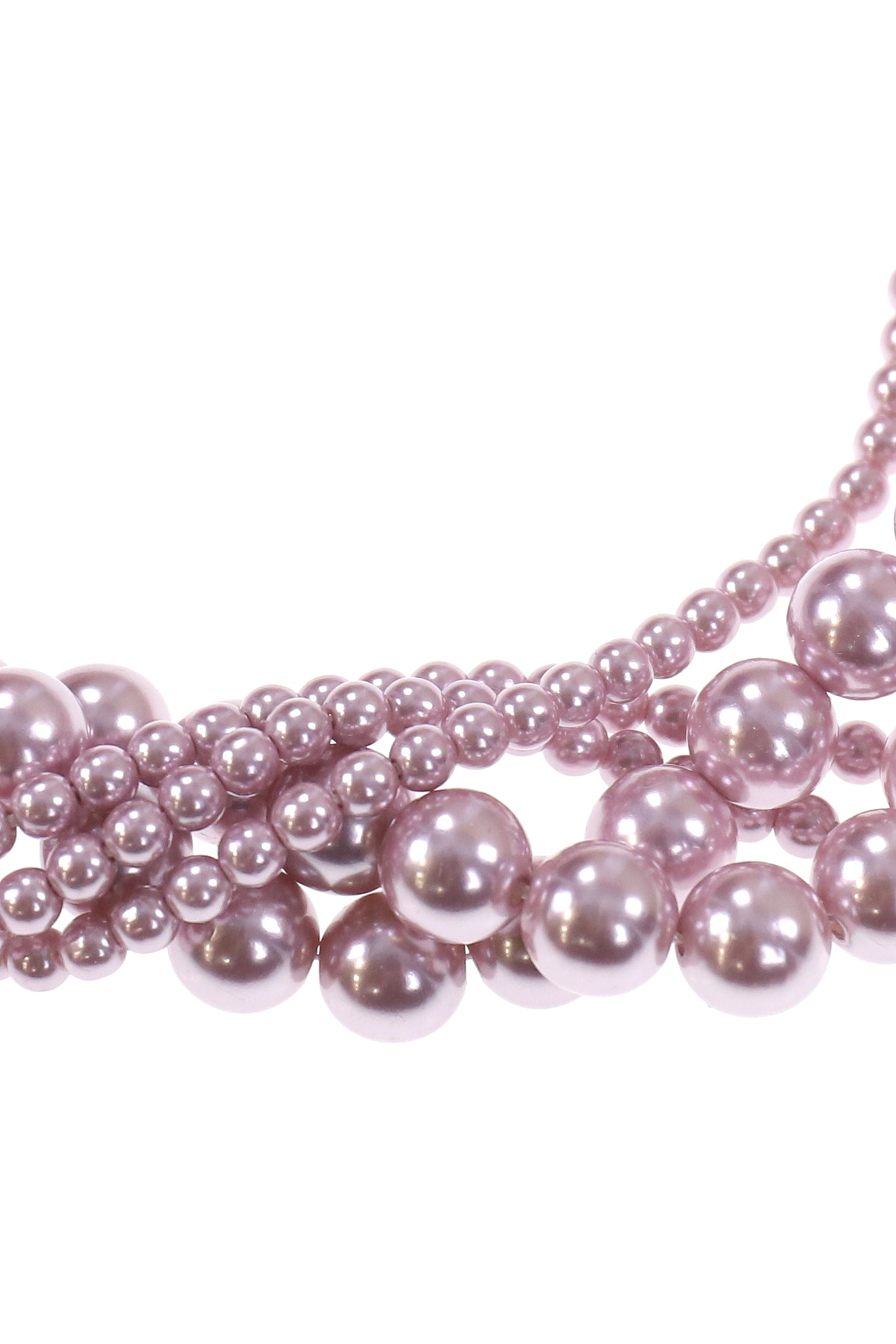 PEARL CURRENT NECKLACE 03 / VIOLET