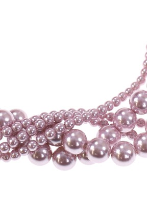 PEARL CURRENT NECKLACE 03 / VIOLET