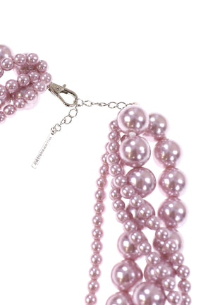 PEARL CURRENT NECKLACE 03 / VIOLET