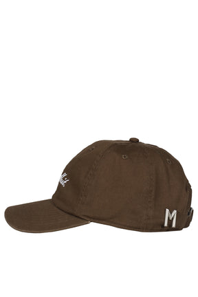OH SHIT BROWN BASEBALL CAP / OLV