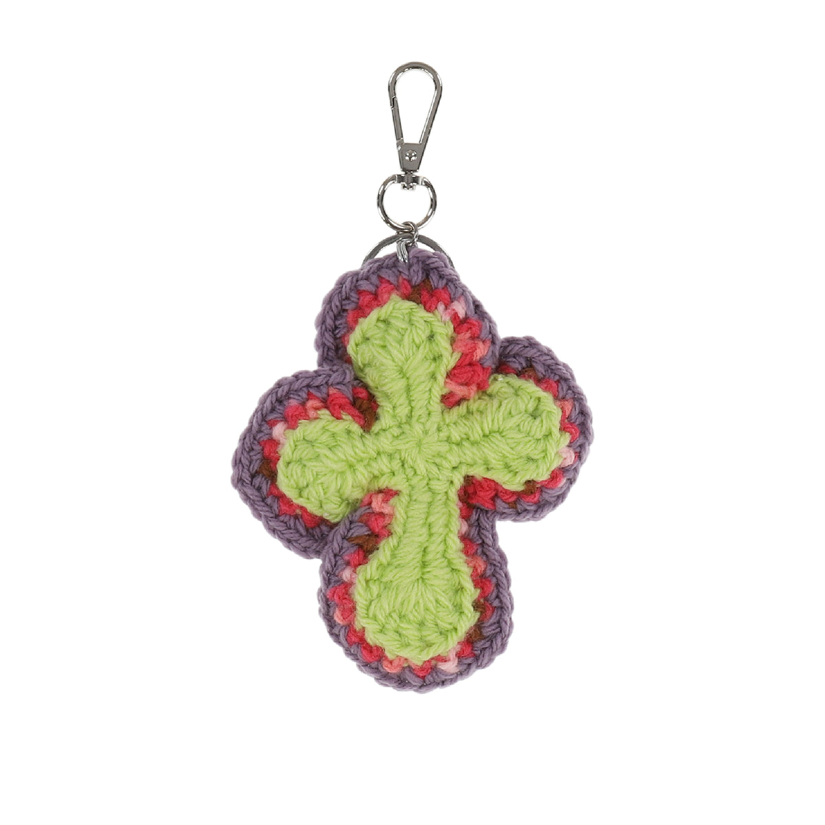 Y.A.R.N. ヤーン FW25 NUBIAN限定 3D CROSS KEYCHAIN / MULTI - NUBIAN