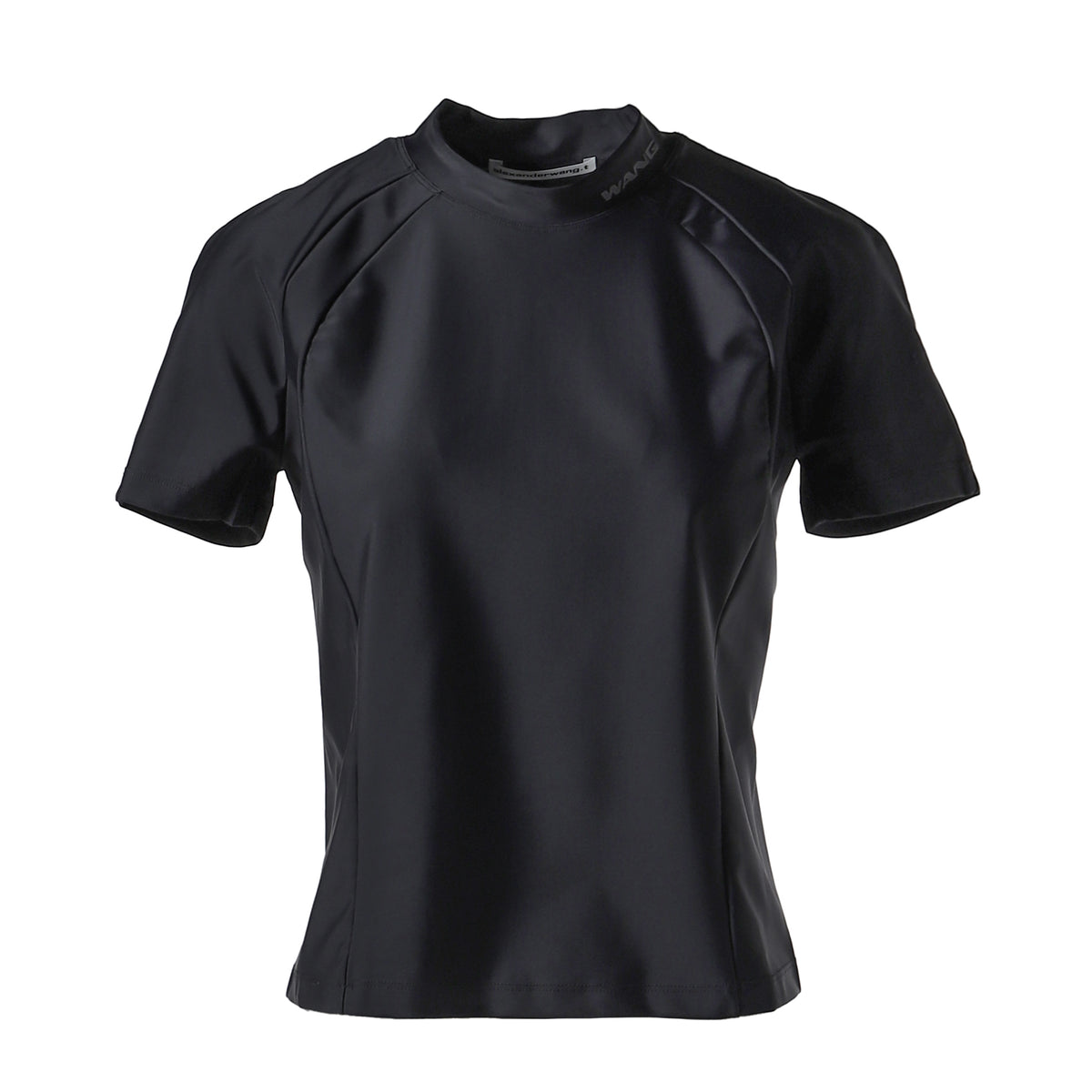 alexanderwang アレキサンダー ワン SS25 SS RASHGUARD TOP W/ MOCK