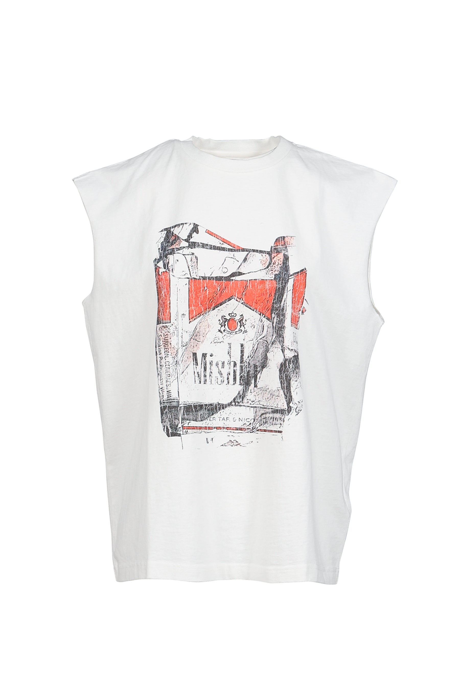 CIGARETTES MUSCLE TANK / OFF WHT