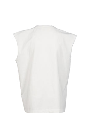 CIGARETTES MUSCLE TANK / OFF WHT