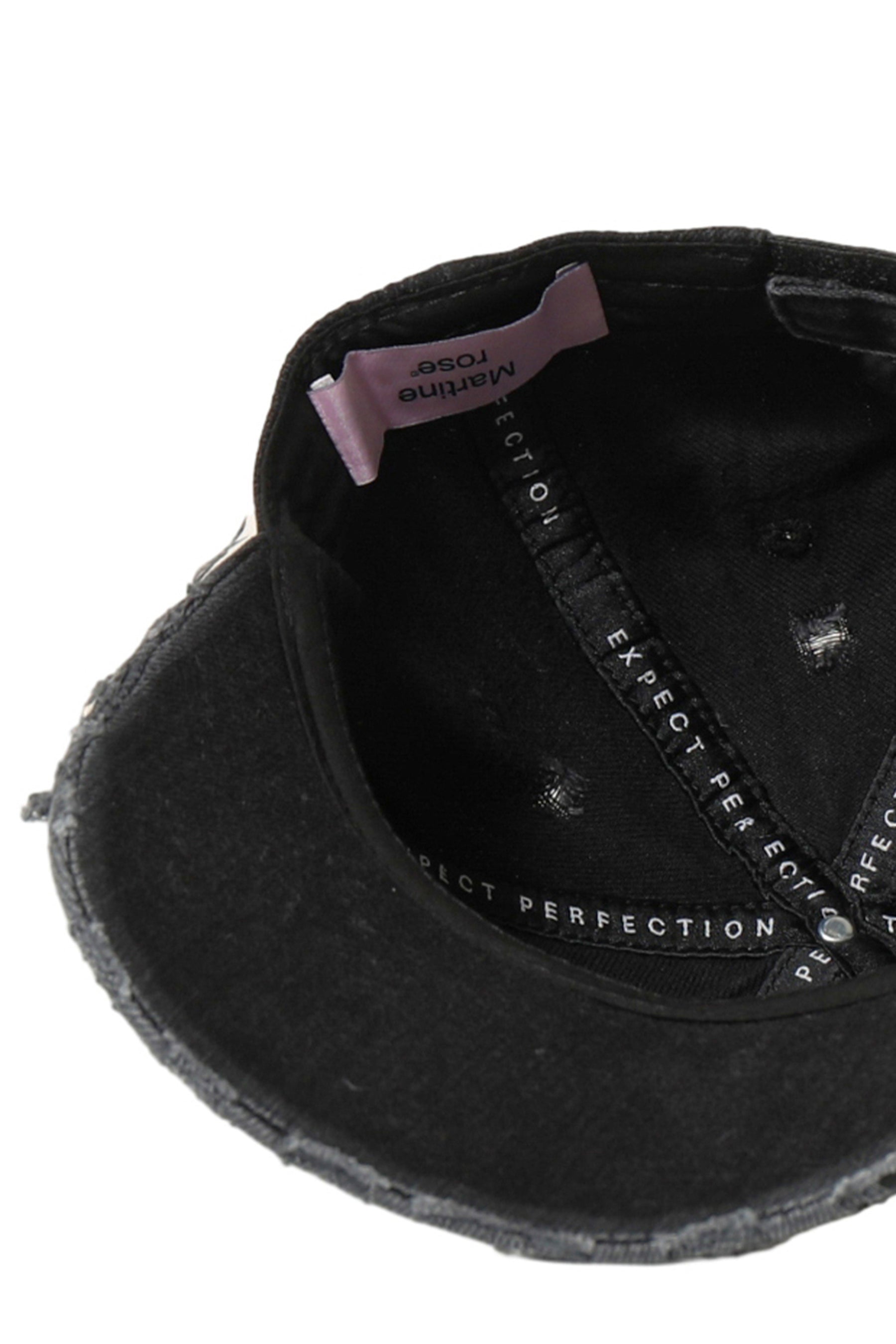 Martine Rose マーティン ローズ FW23 CAP / BLK BUNNY -NUBIAN