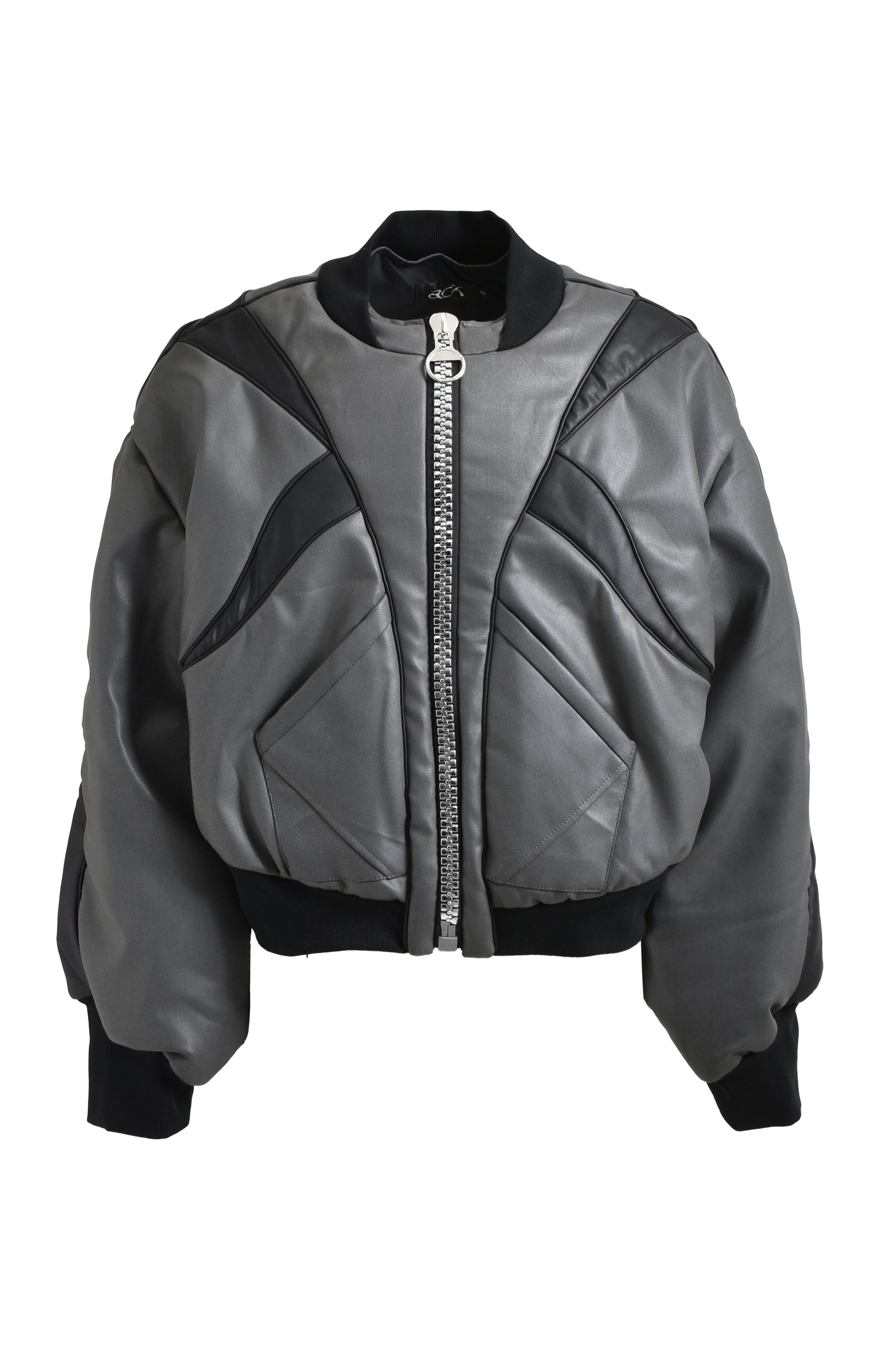 AGL-XV BOMBER JACKET / GRY & BLK