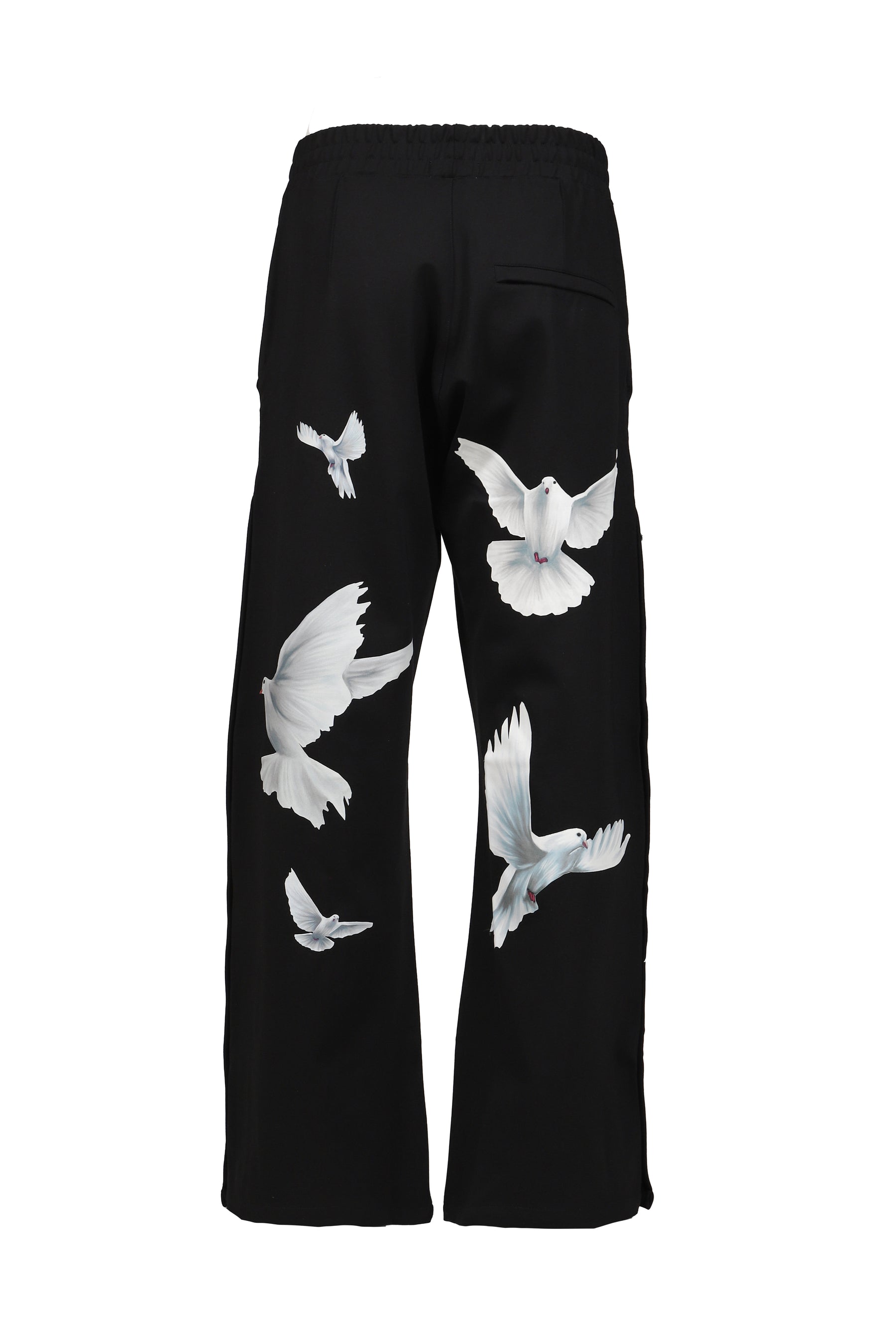 FREEDOM DOVES RELAXED FIT TRACKPANTS / BLK