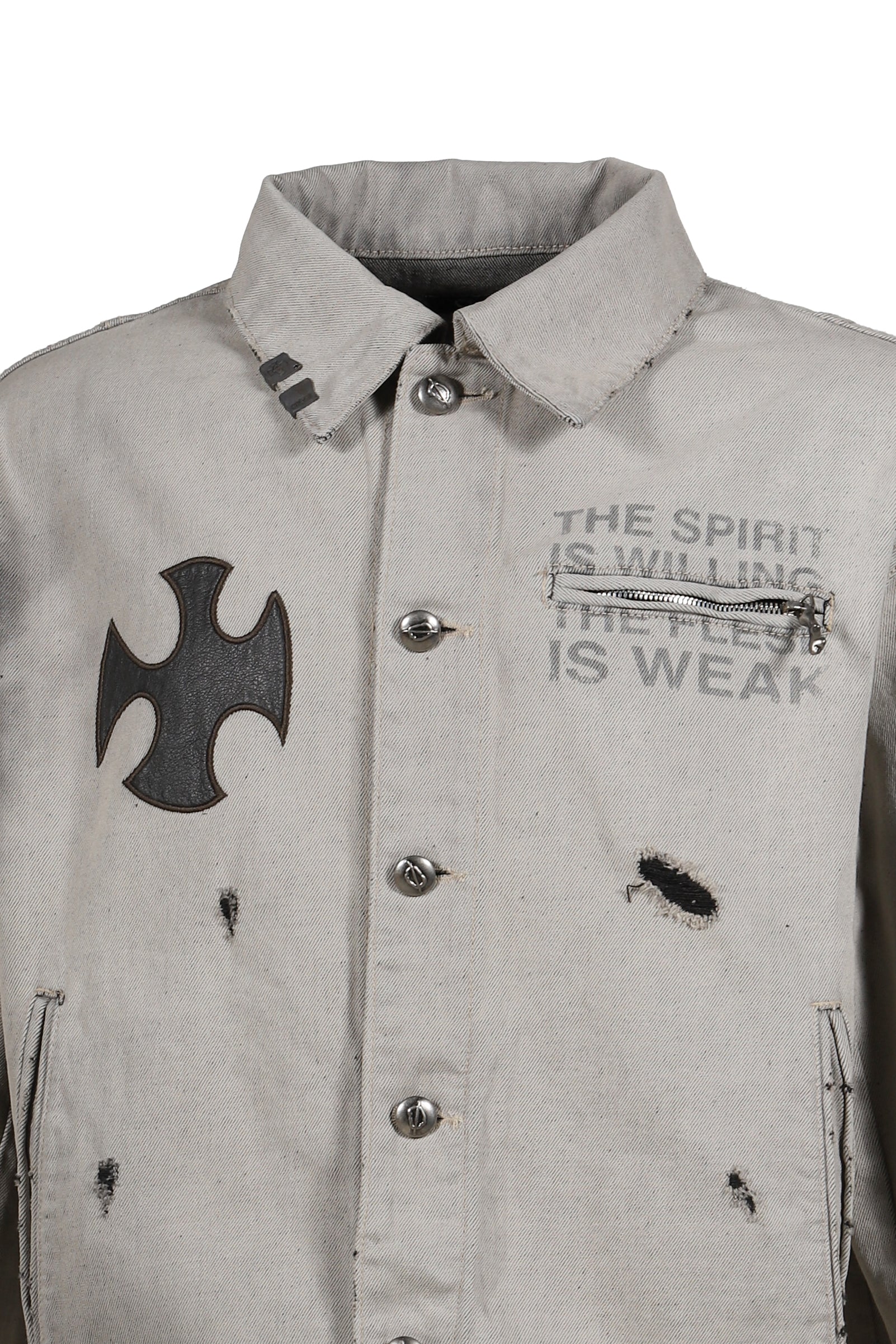 ASH DELUXE  JACKET / GRY