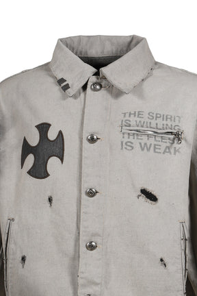 ASH DELUXE  JACKET / GRY