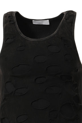 DOUBLE LAYER TANK TOP / BLK