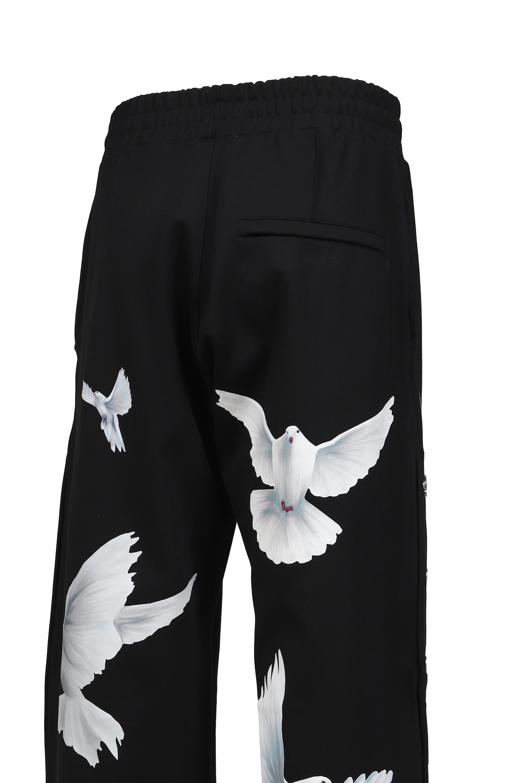 FREEDOM DOVES RELAXED FIT TRACKPANTS / BLK