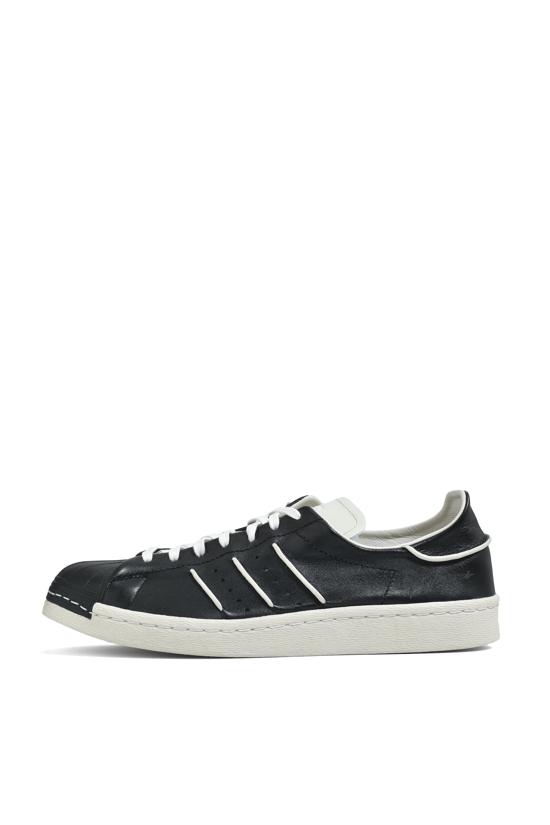 Y-3 Y-3 SUPERSTAR / BLK/BLK/TALC
