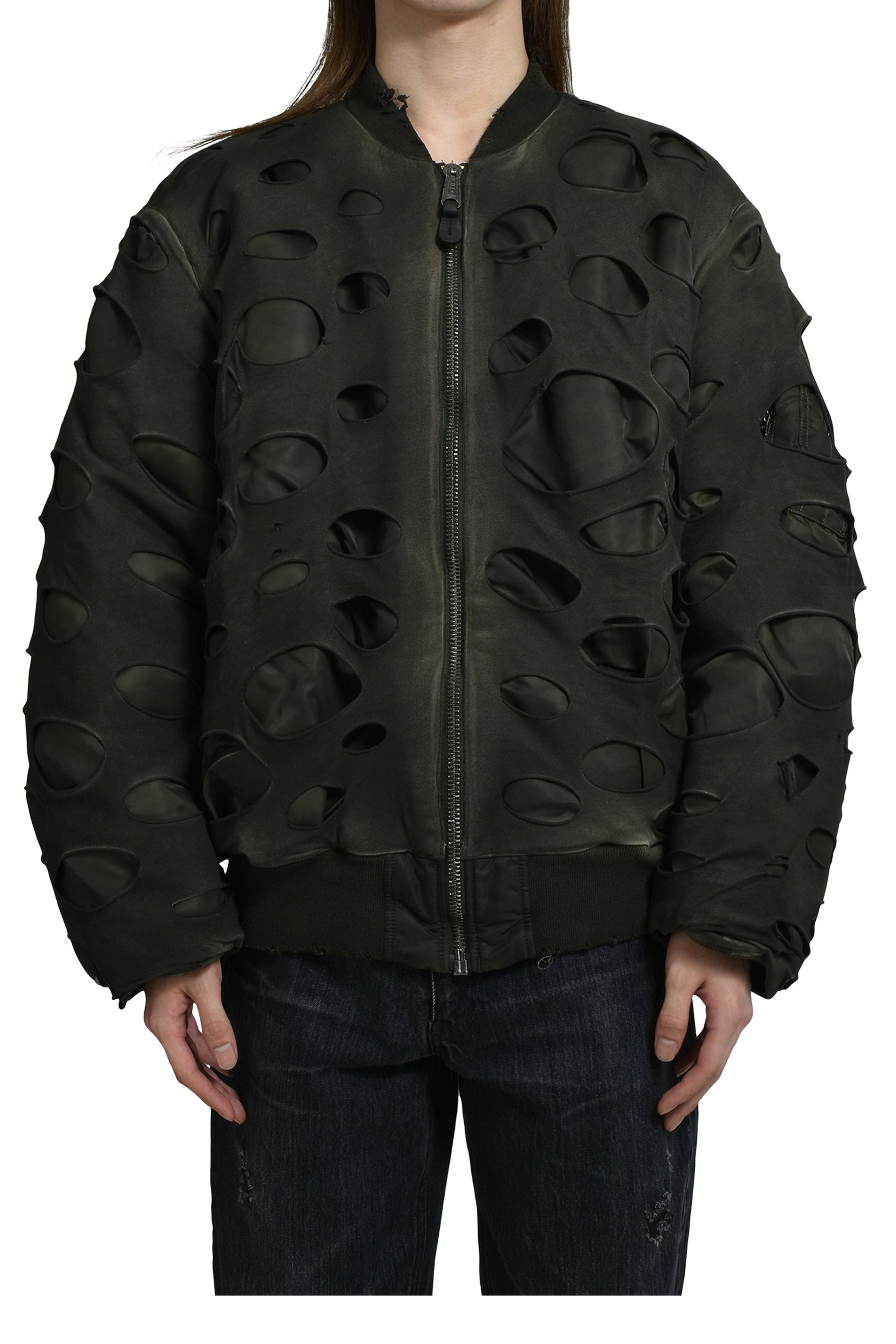 DOUBLE LAYER BOMBER ATS / ARMY OIL WASH