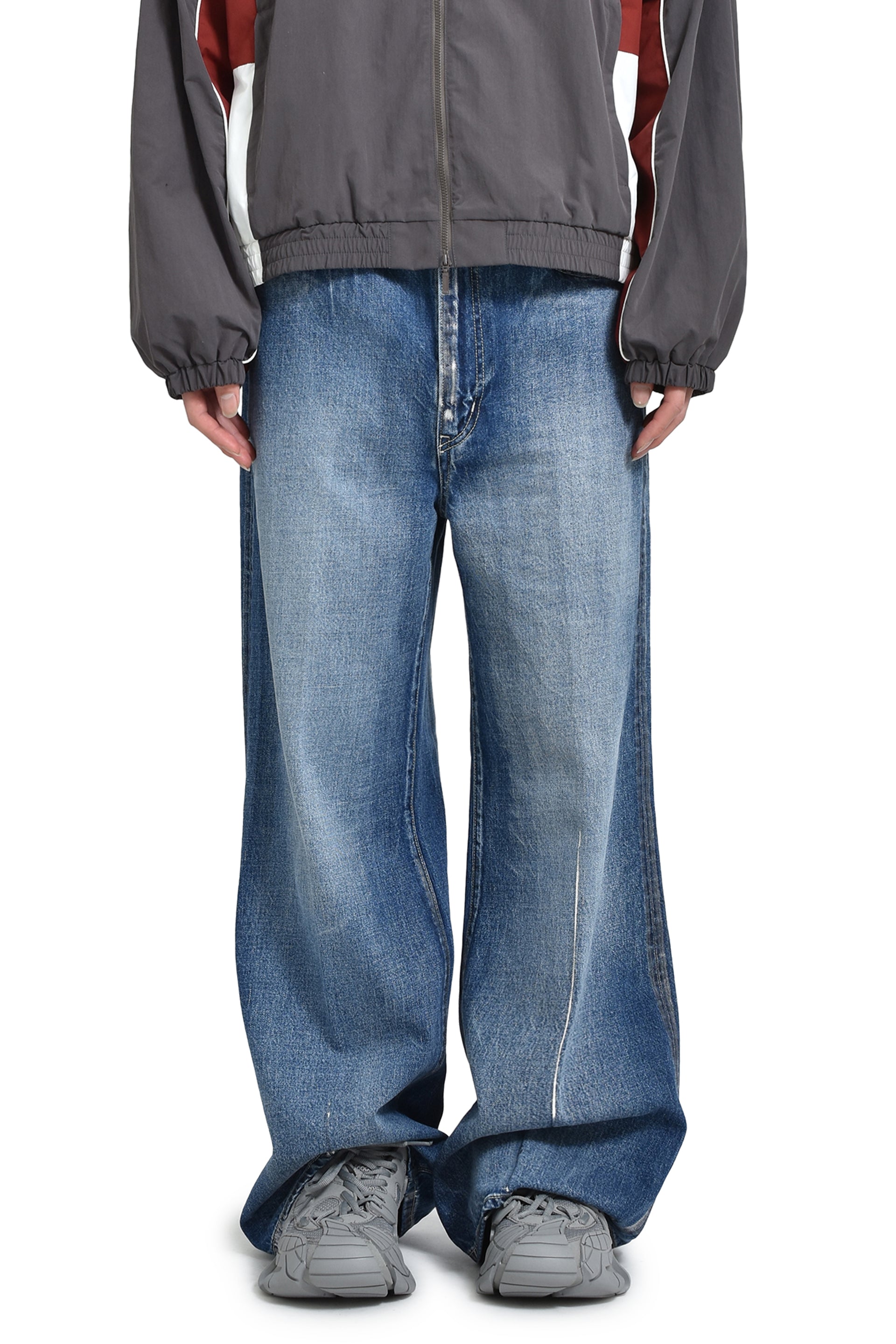 FACETASM FOIL DENIM PANTS / IND