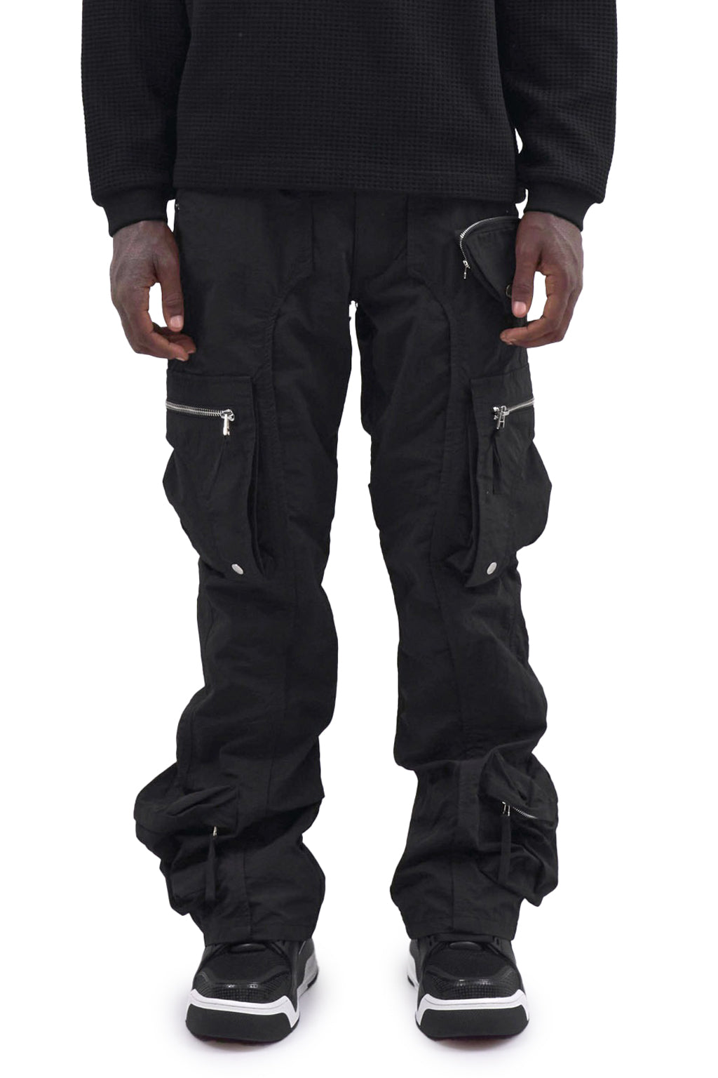MLVINCE メルヴィンス FW25 NYLON HOLSTER CARGO PANTS / BLK - NUBIAN