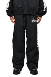 CROSSOVER TRACKSUIT PANTS / BLK