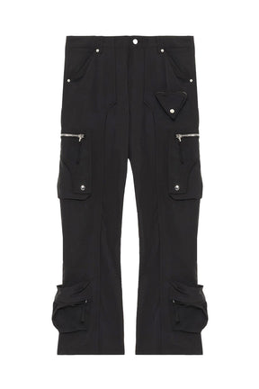 NYLON HOLSTER CARGO PANTS / BLK