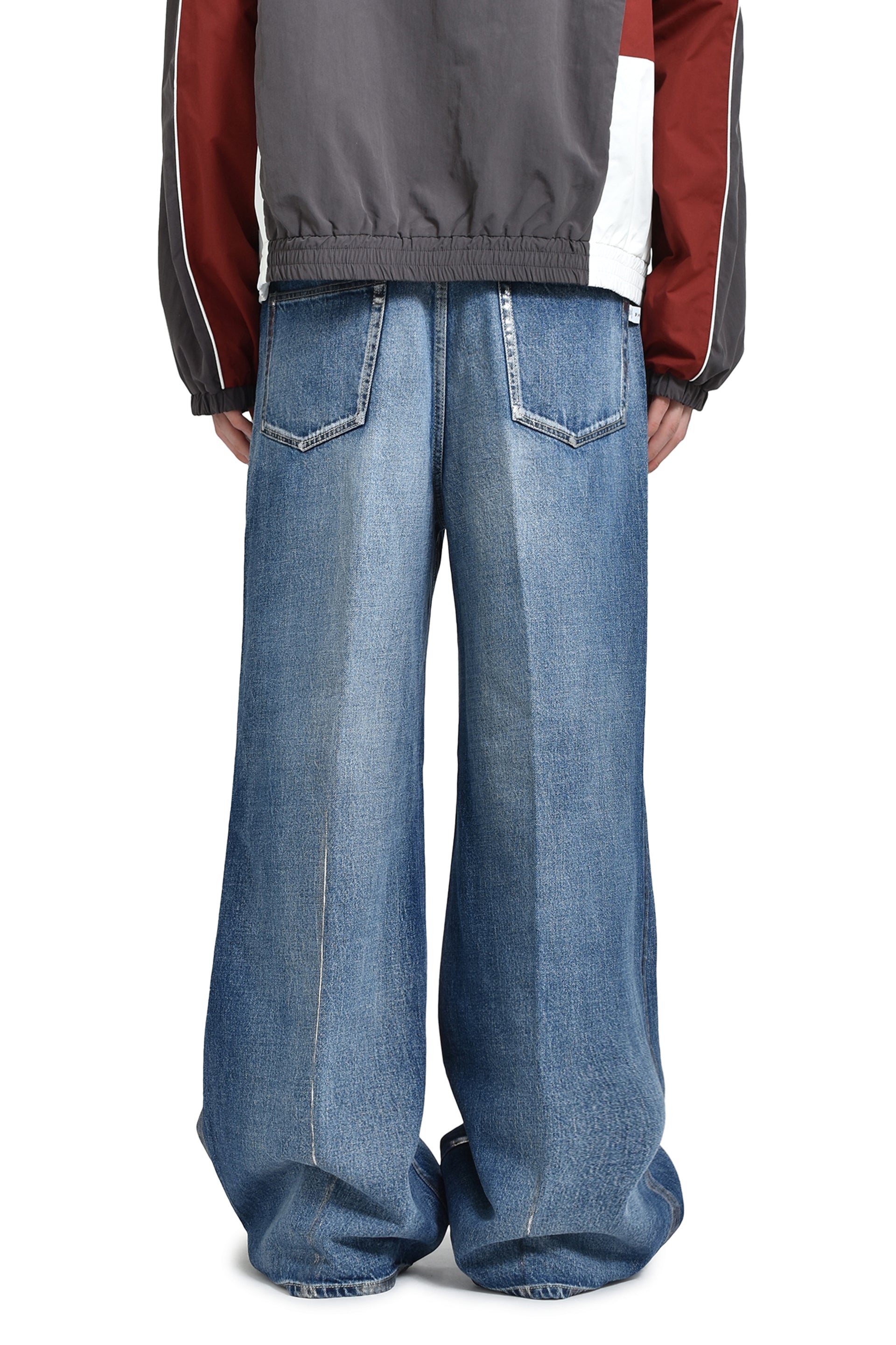 FACETASM FOIL DENIM PANTS / IND