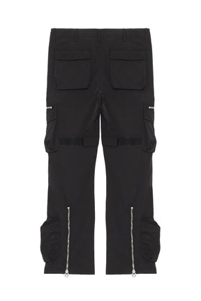 NYLON HOLSTER CARGO PANTS / BLK